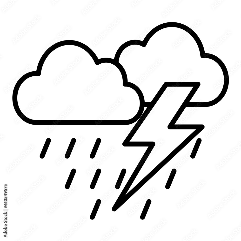 Thunderstorm Icon Thunderstorm Icon