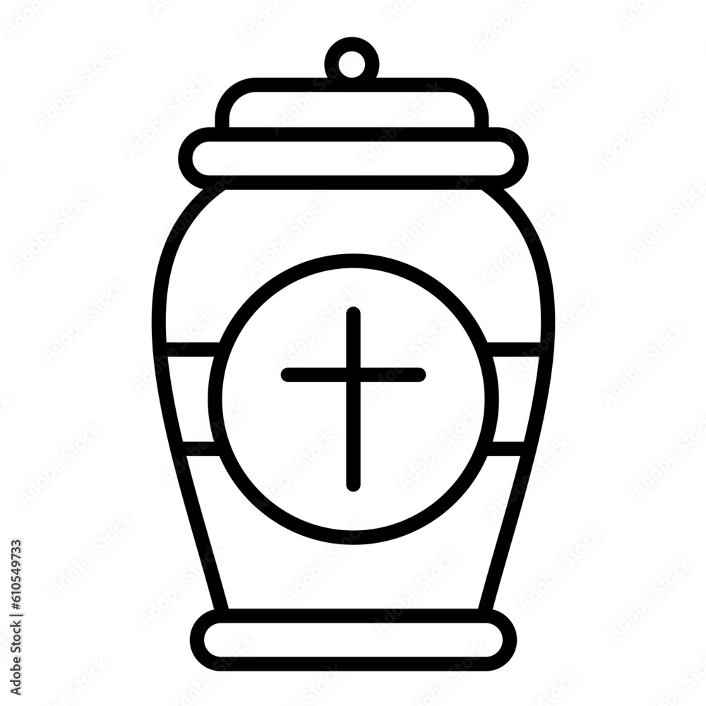 Obraz premium Urn Icon