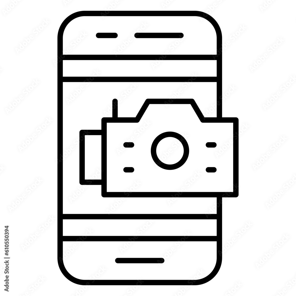 Smartphone Camera Icon Smartphone Camera Icon