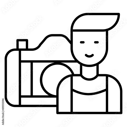 Cameraman Icon
