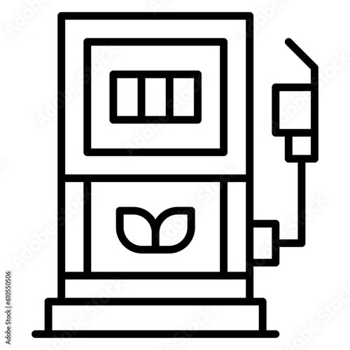 Biofuel Station Icon