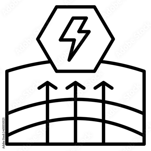 Geothermal Energy Icon