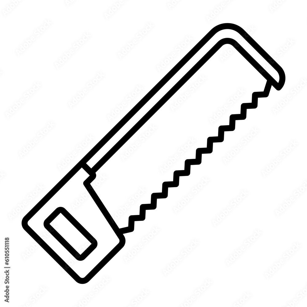 Hacksaw Icon Hacksaw Icon