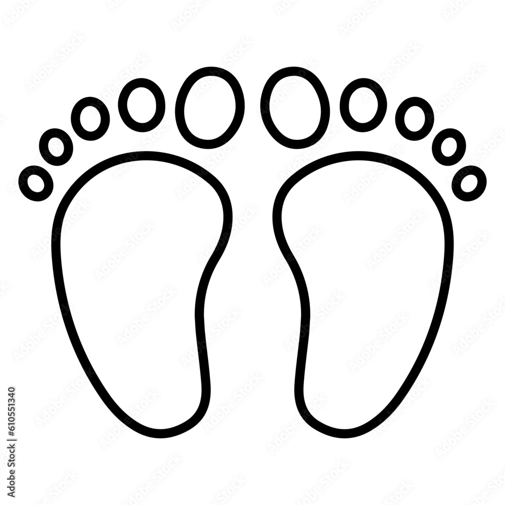 Footprint Icon Footprint Icon