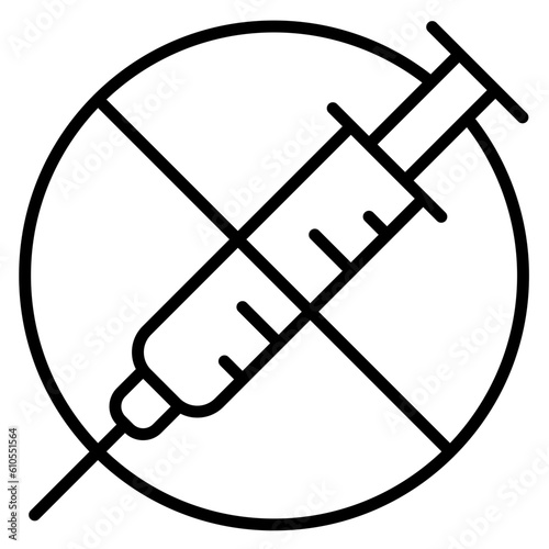 No Steroids Icon