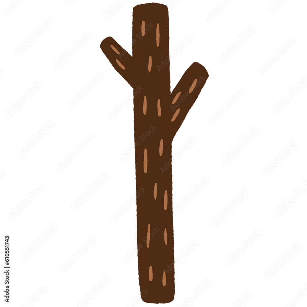 Fototapeta premium Cartoon cute lovely autmun element.