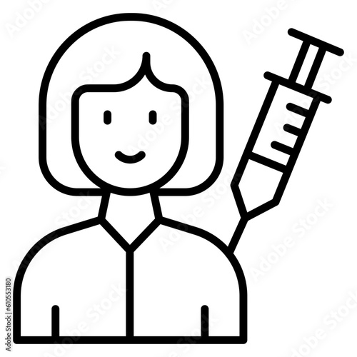Female Patient Icon