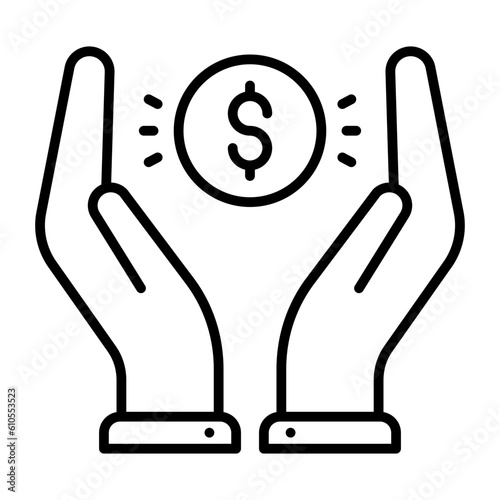 Financial Help Icon