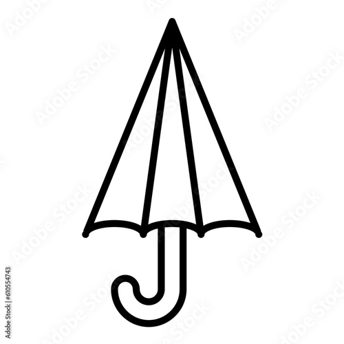 Closed Umbrella Icon