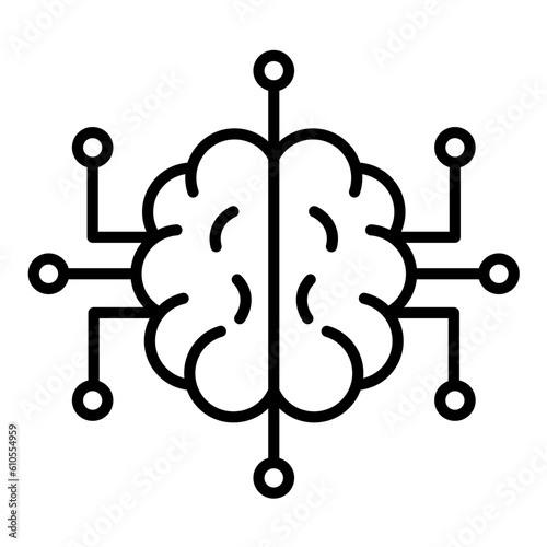 Neurons Circuit Icon