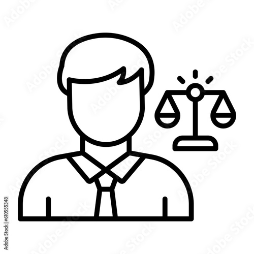 Legal Advisor Icon