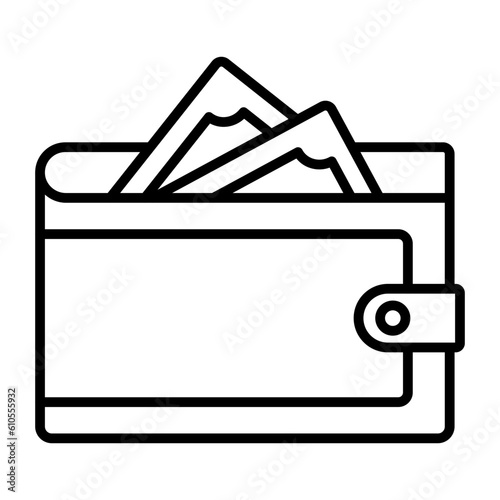 Money in Wallet Icon