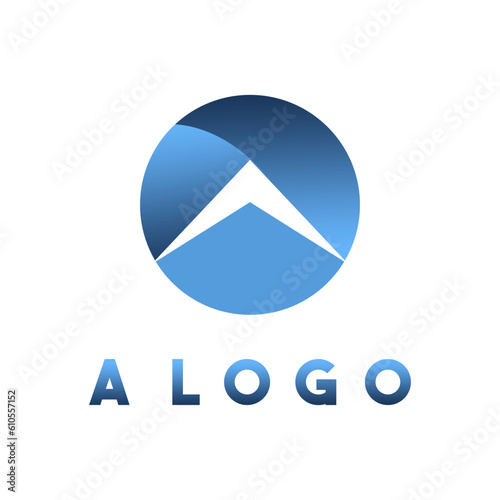 illustration vector  graphic logo design of letter 