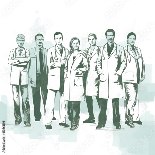 doctor's day- vector illustration of doctor's day.illustration