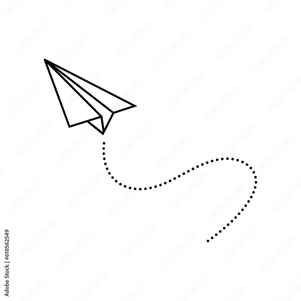 Paper Plane Line Paper Plane Line