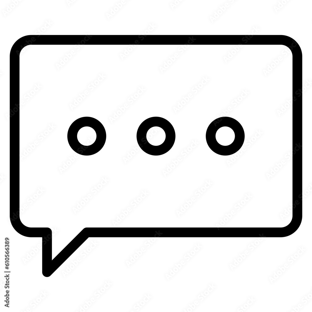 chat , speech bubble icon