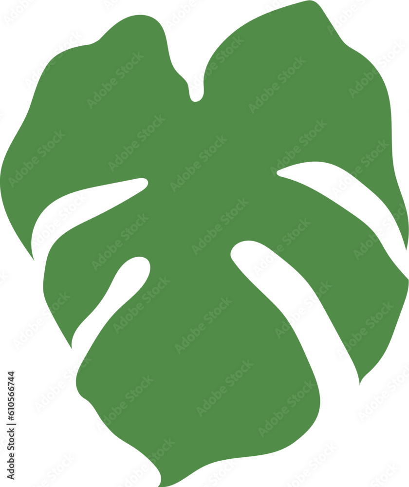 monstera leaf boho ornament monstera leaf boho ornament