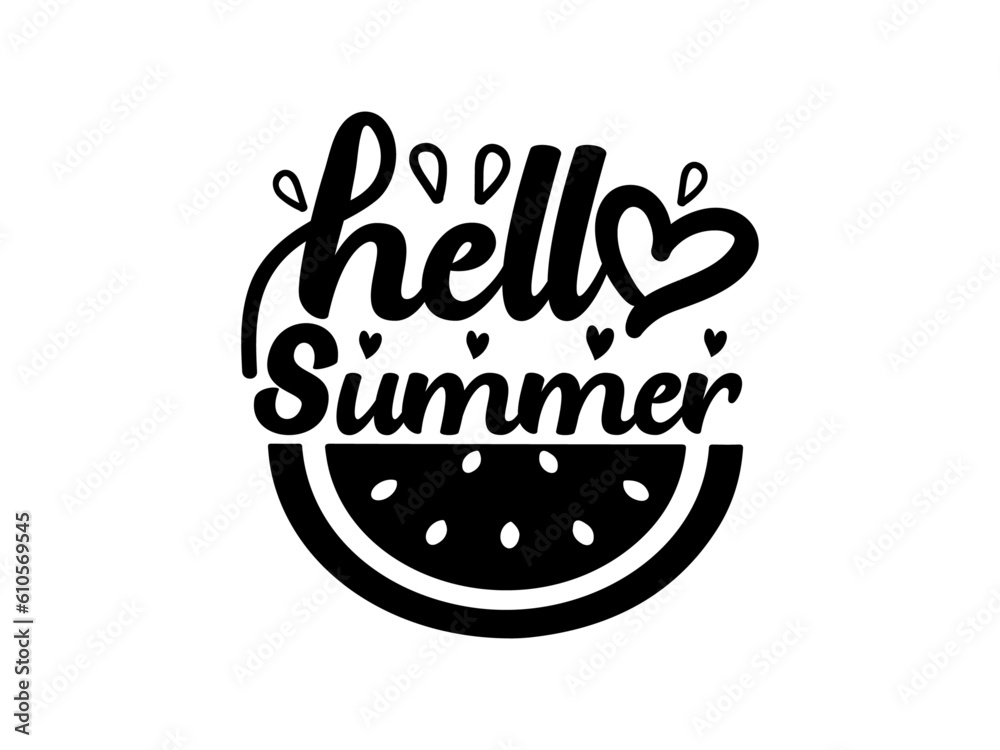 Summer And Beach SVG Design Summer And Beach SVG Design