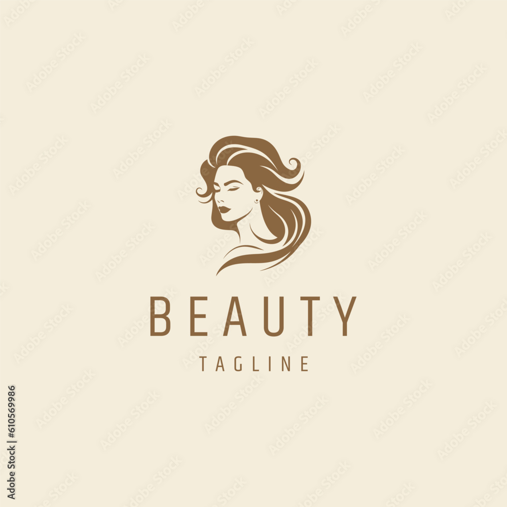 Beauty logo design vector illustration Beauty logo design vector illustration