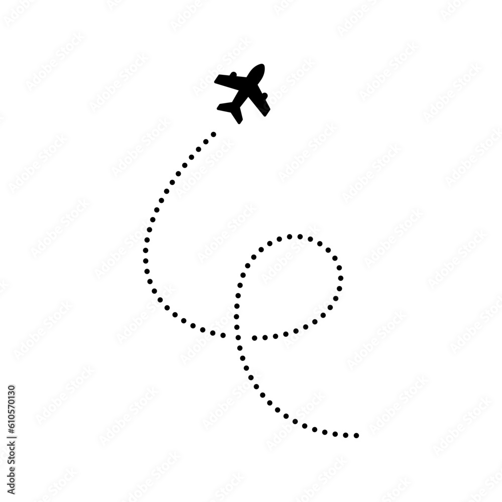 Travel Airplane Path Travel Airplane Path