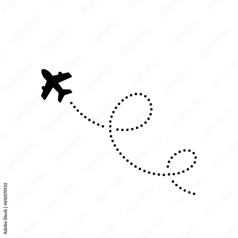Travel Airplane Path Travel Airplane Path