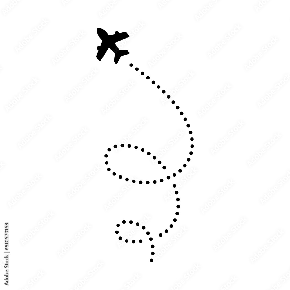 Travel Airplane Path Travel Airplane Path