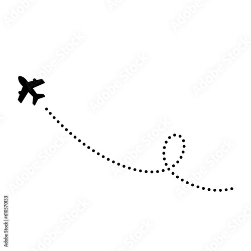 Travel Airplane Path