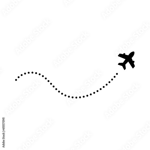 Travel Airplane Path