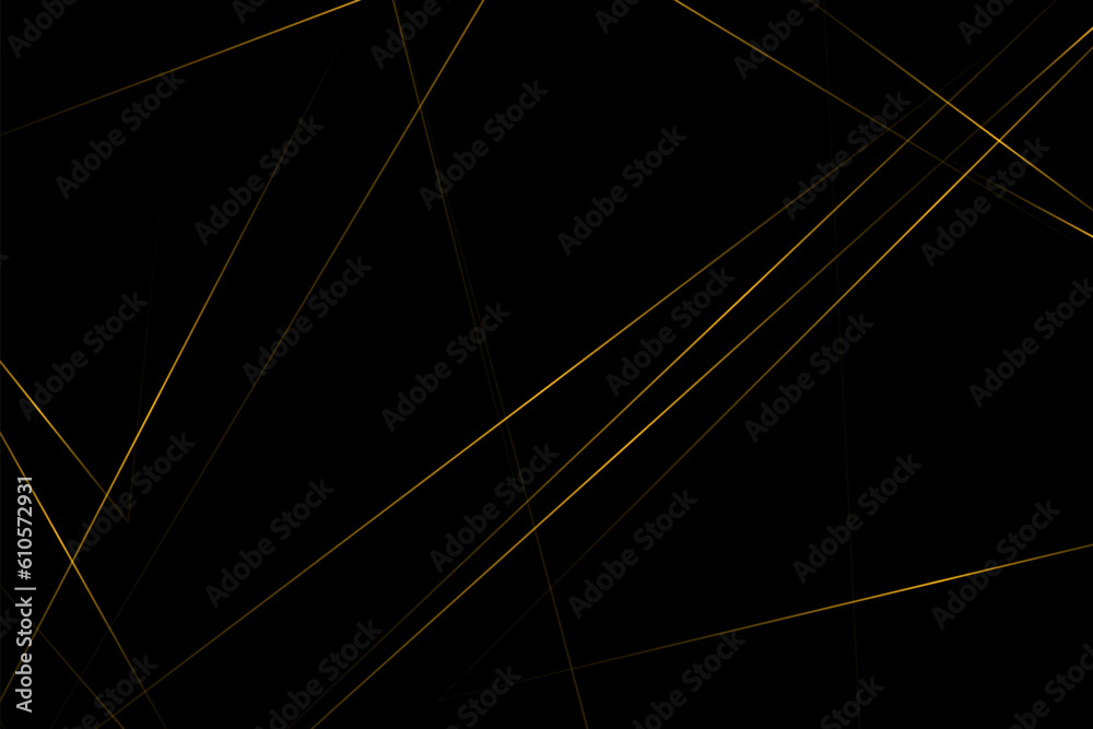 Abstract black with gold lines, triangles background modern design. Vector illustration EPS 10. Abstract black with gold lines, triangles background modern design. Vector illustration EPS 10.
