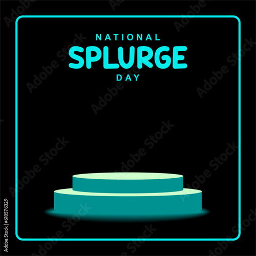 national splurge day