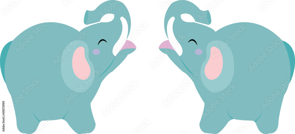 illustration of a elephant vector image or clipart illustration of a elephant vector image or clipart