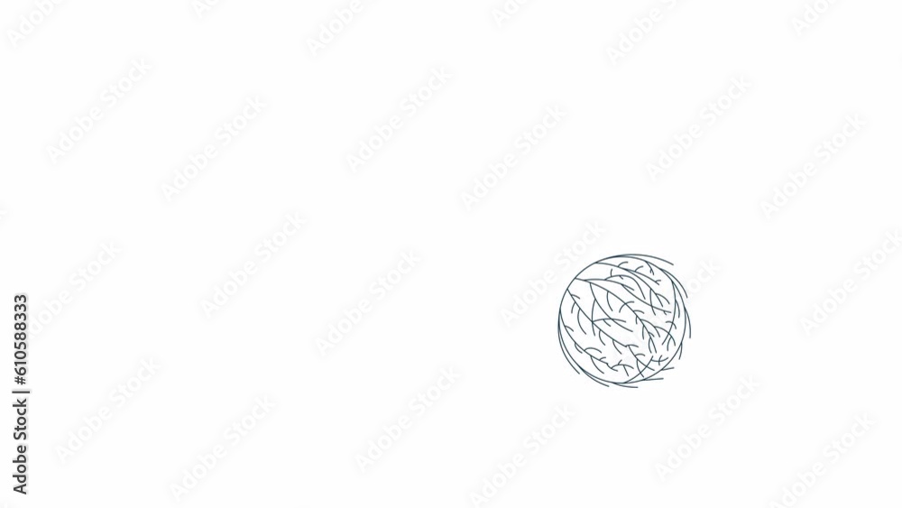 Tumbleweed rolling animation. Flat outline style icon 4K video footage for web design. Desert wind isolated colorful thin line animated object on white background with alpha channel transparency Tumbleweed rolling animation. Flat outline style icon 4K video footage for web design. Desert wind isolated colorful thin line animated object on white background with alpha channel transparency