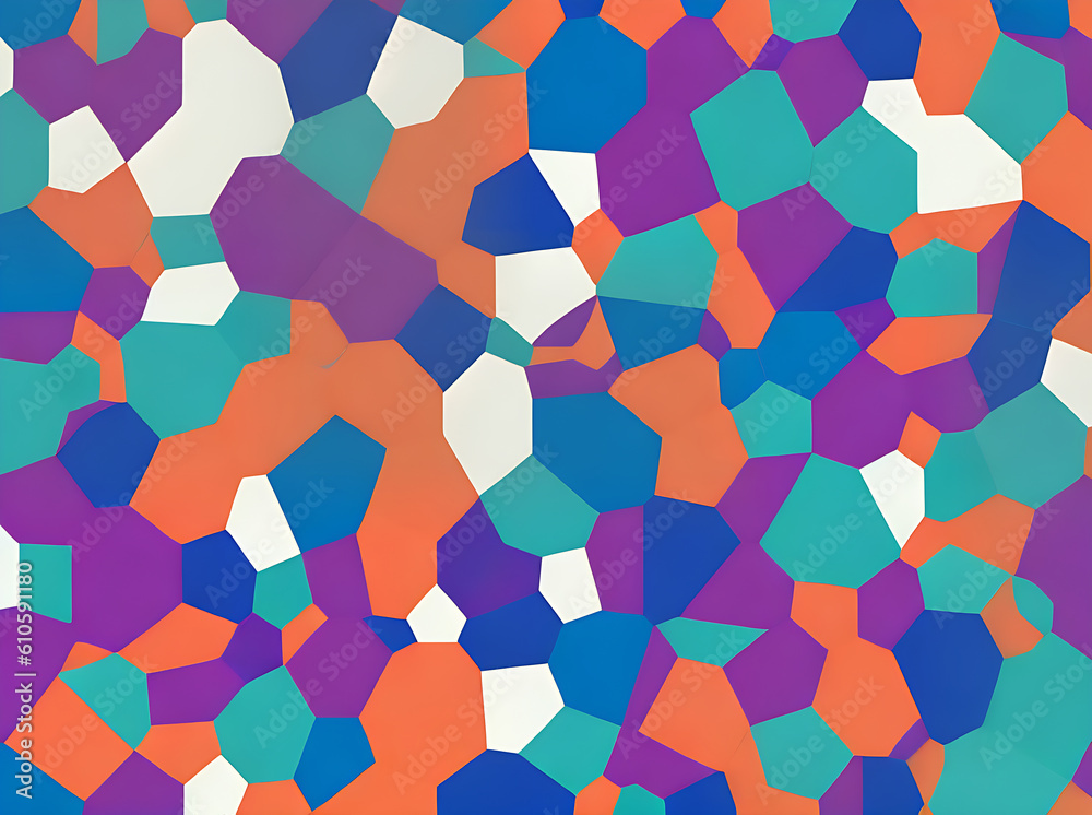 Geometric paper panels in Kodachrome colors. Geometric paper panels in Kodachrome colors.