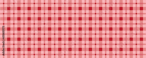 red fabric pattern texture - vector textile background for your design	