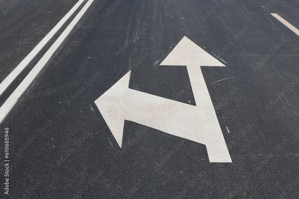 Street Directional arrows 