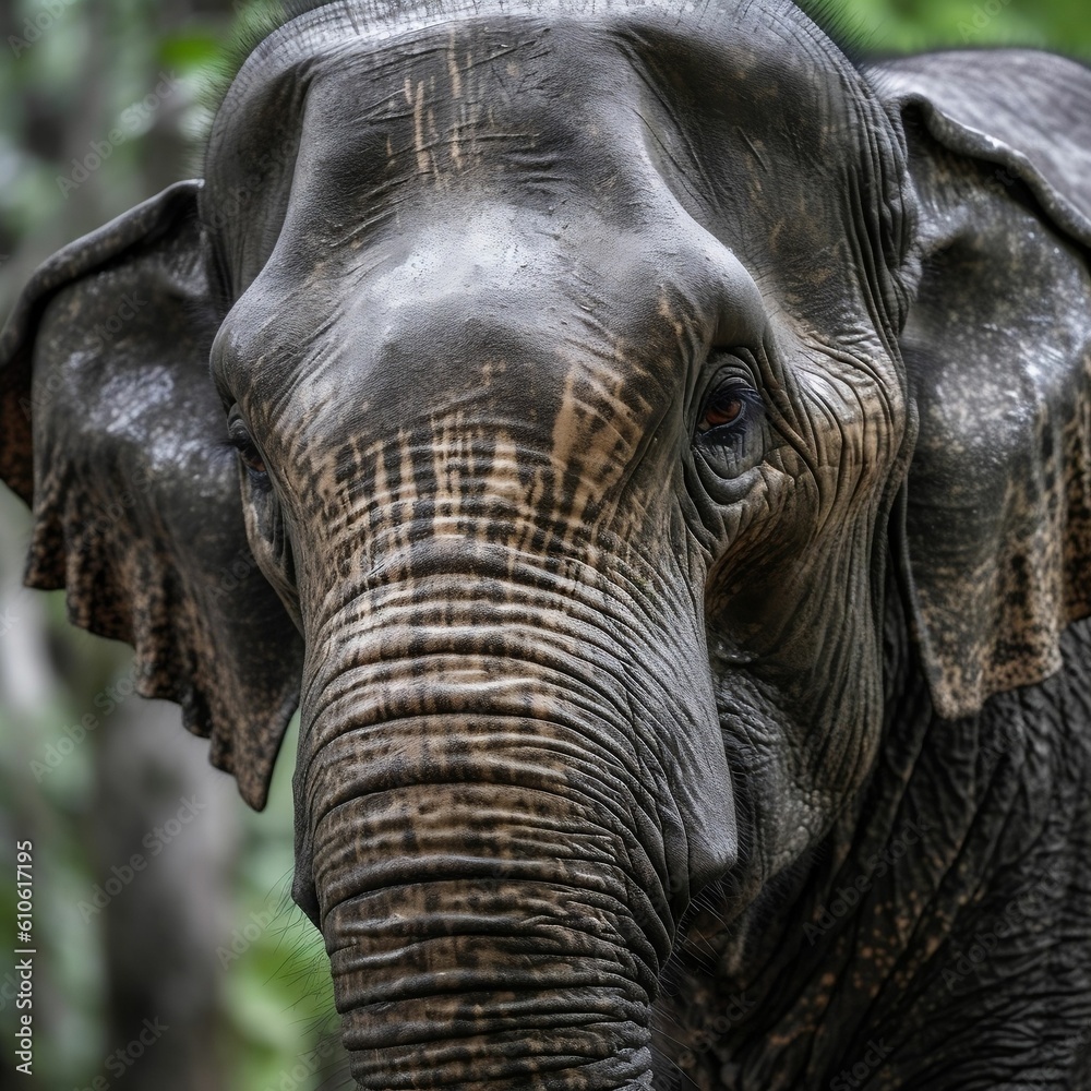 Fototapeta premium Elephant close up