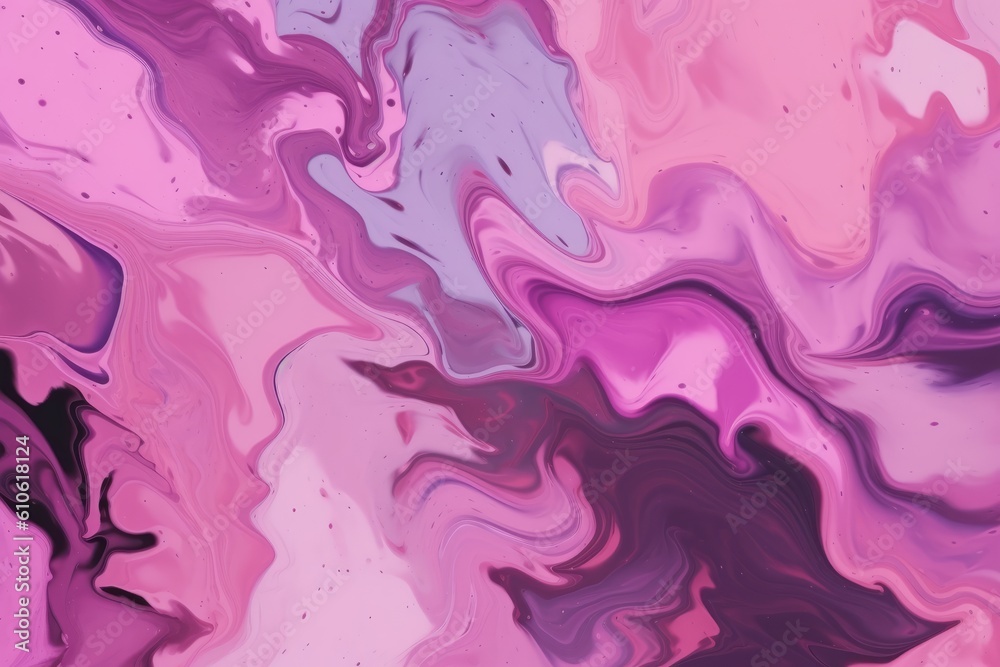 Obraz premium Abstract background with a fluid watercolor design, Generative ai