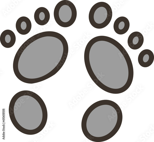 footprint  icon