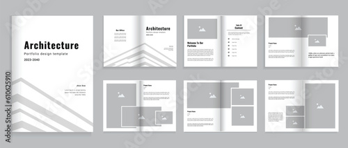 Portfolio Design, Architecture and Interior Portfolio Design template