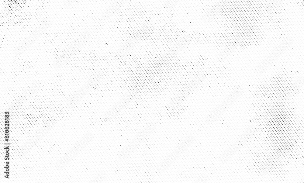 Subtle halftone vector texture overlay. Monochrome abstract splattered background.