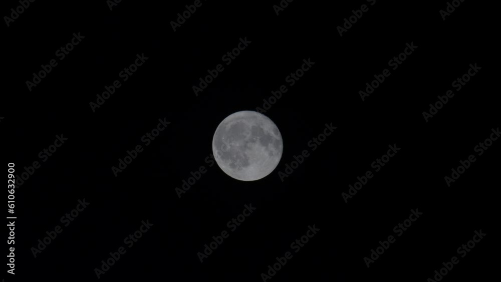 Super full moon glow on the night sky. Dark background. Europe. Kiev Super full moon glow on the night sky. Dark background. Europe. Kiev