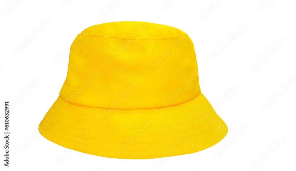 yellow bucket hat isolated PNG transparent yellow bucket hat isolated PNG transparent