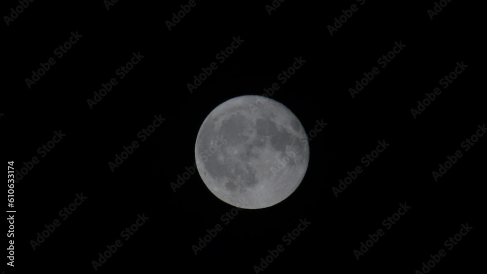 Super full moon glow on the night sky. Dark background. Europe. Kiev Super full moon glow on the night sky. Dark background. Europe. Kiev