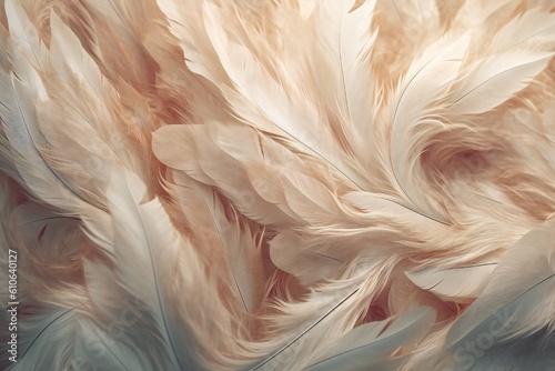 Soft elegant nature texture Generative AI