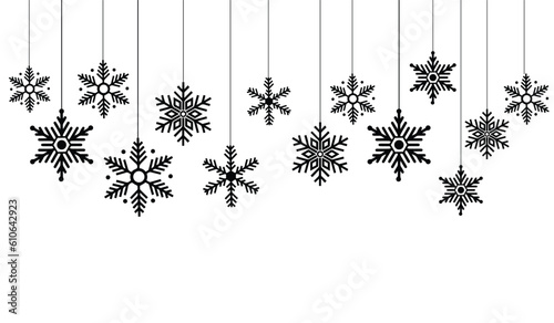 snowflake christmas vector eps 10