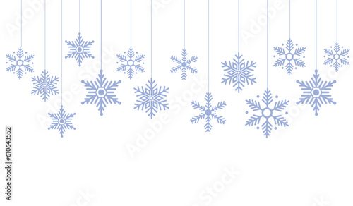 Canvas Print snowflake christmas vector eps 10