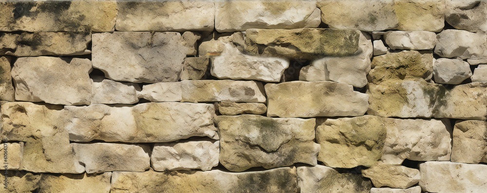 Lime stone background wall texture Generative AI Lime stone background wall texture Generative AI