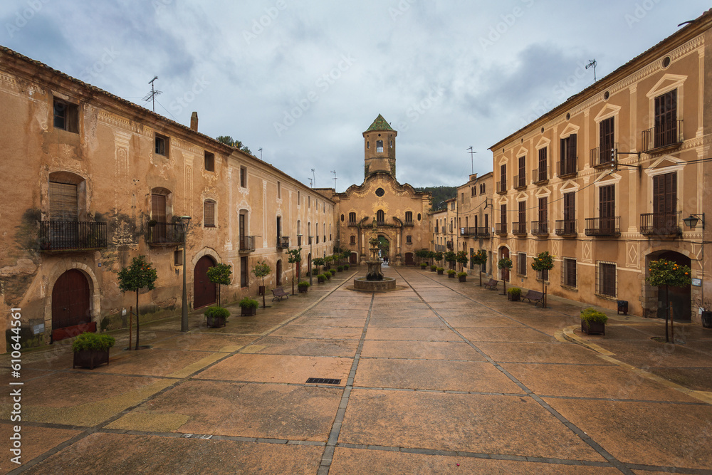 Facade of Santa Creus monastery