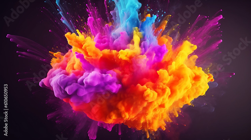  Colorful Paint Splashes