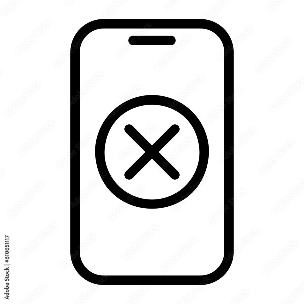 access denied line icon access denied line icon